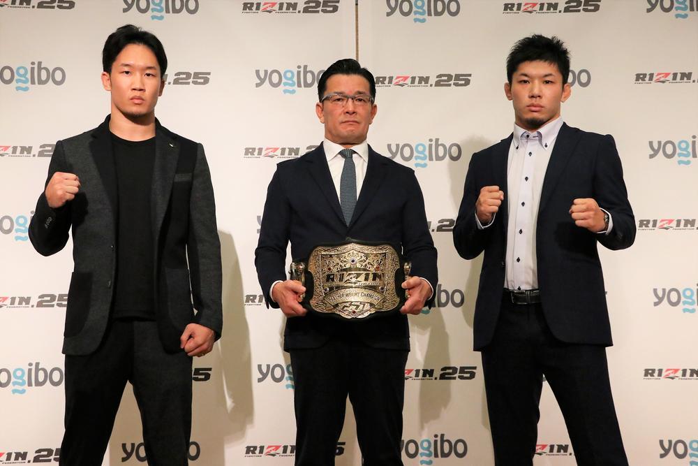 RIZIN.25 フェザー級王座決定戦で朝倉未来と対戦する斎藤裕の独占