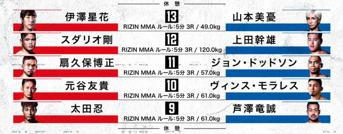 山本美憂選手は、第三ブロックのメインとなる第13試合