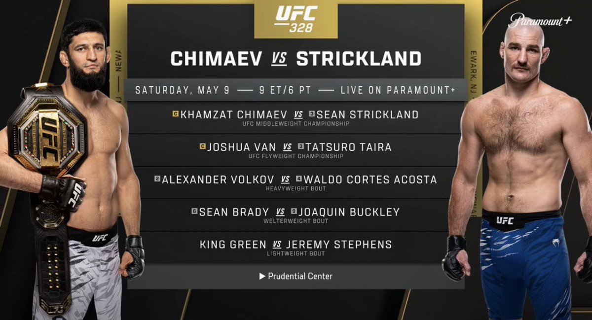 UFC 328　世界フライ級タイトルマッチ（王者）ジョシュア・ヴァン VS （挑戦者）平良達郎