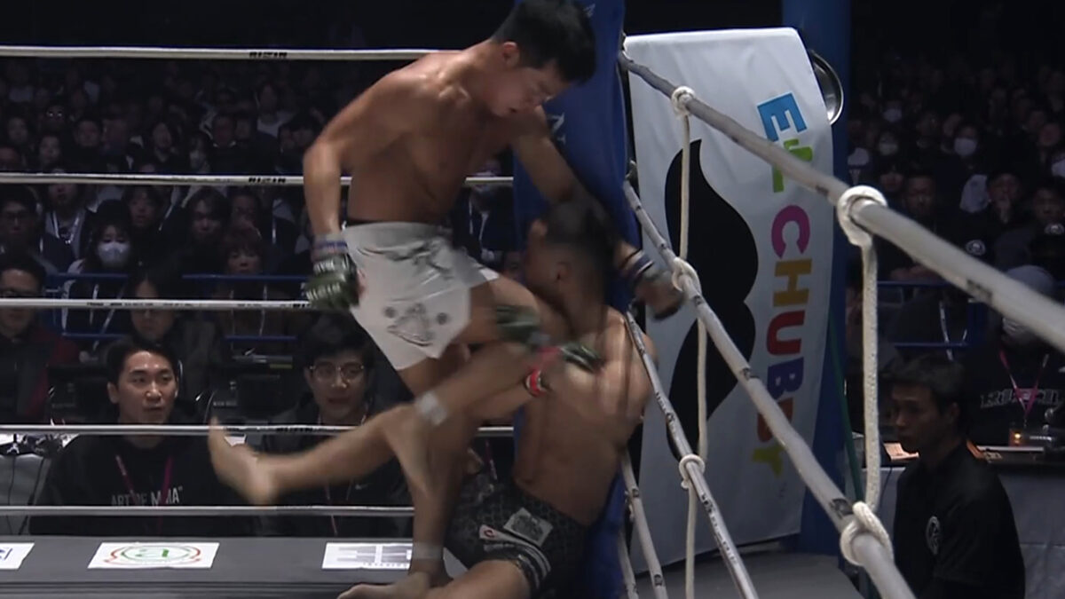 新井丈 vs. イ・ジョンヒョン 勝者イ・ジョンヒョン 3R TKO