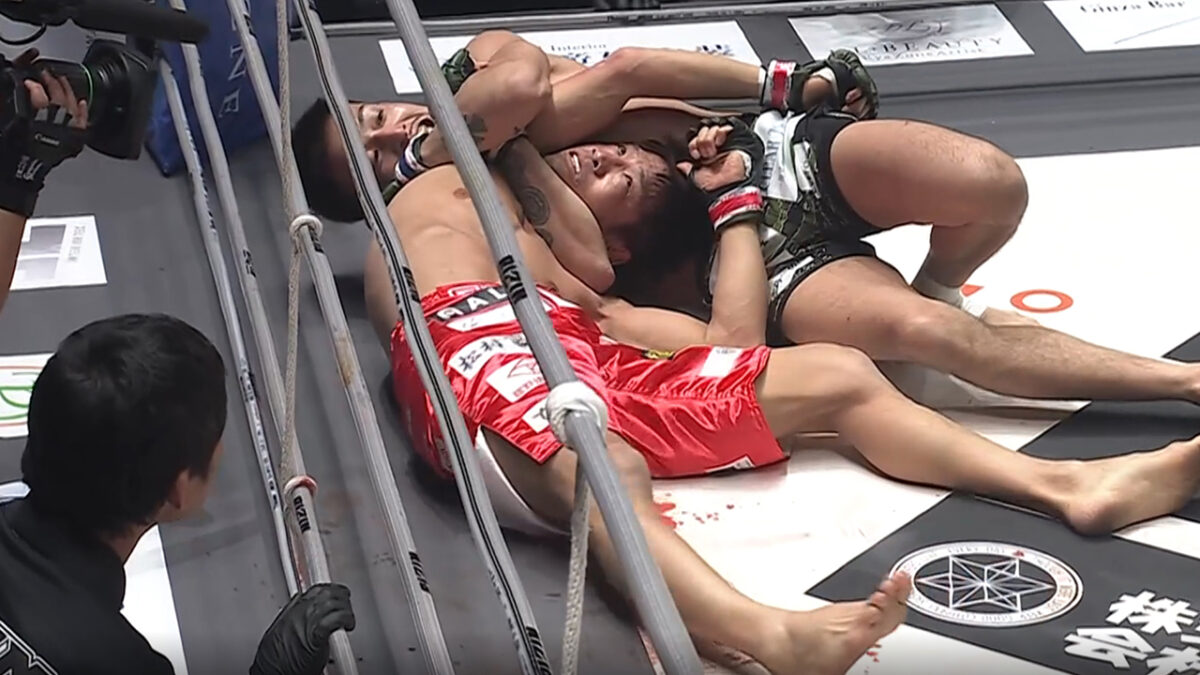 所英男 vs. 鹿志村仁之介 勝者 鹿志村仁之介 1R 1分6秒 アナコンダチョーク