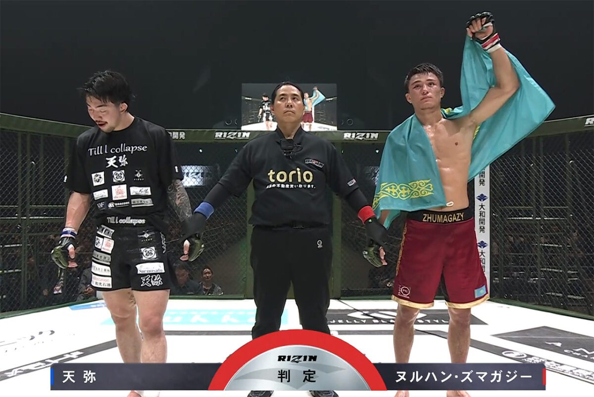 勝者:ズマガジー 判定3-0(29-26、30-25、29-26)