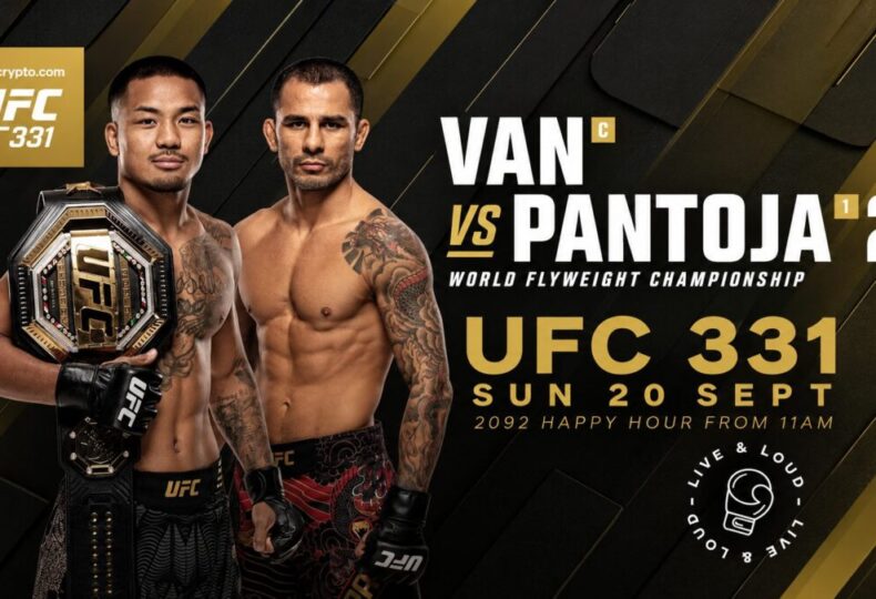 UFC世界フライ級選手権試合 ジョシュア・ヴァン VS アレッシャンドリ・パントージャ